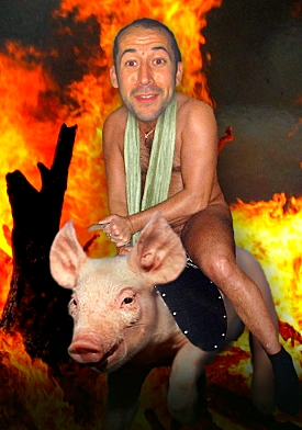 A Riding Pig Hell A Riding Pig Hell