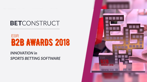 BetConstruct becomes the Innovator in Sports Betting Software at EGR awards