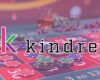 Kindred group logo with casino table at the background