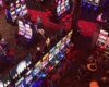 Top view of a casino floor