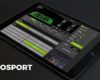 Algosports on tablet screen