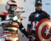 Fan of Captain America cosplay
